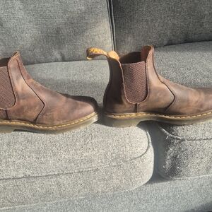 Dr. Martens Brown Leather Chelsea Boots